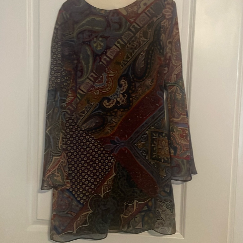 Multi print dress